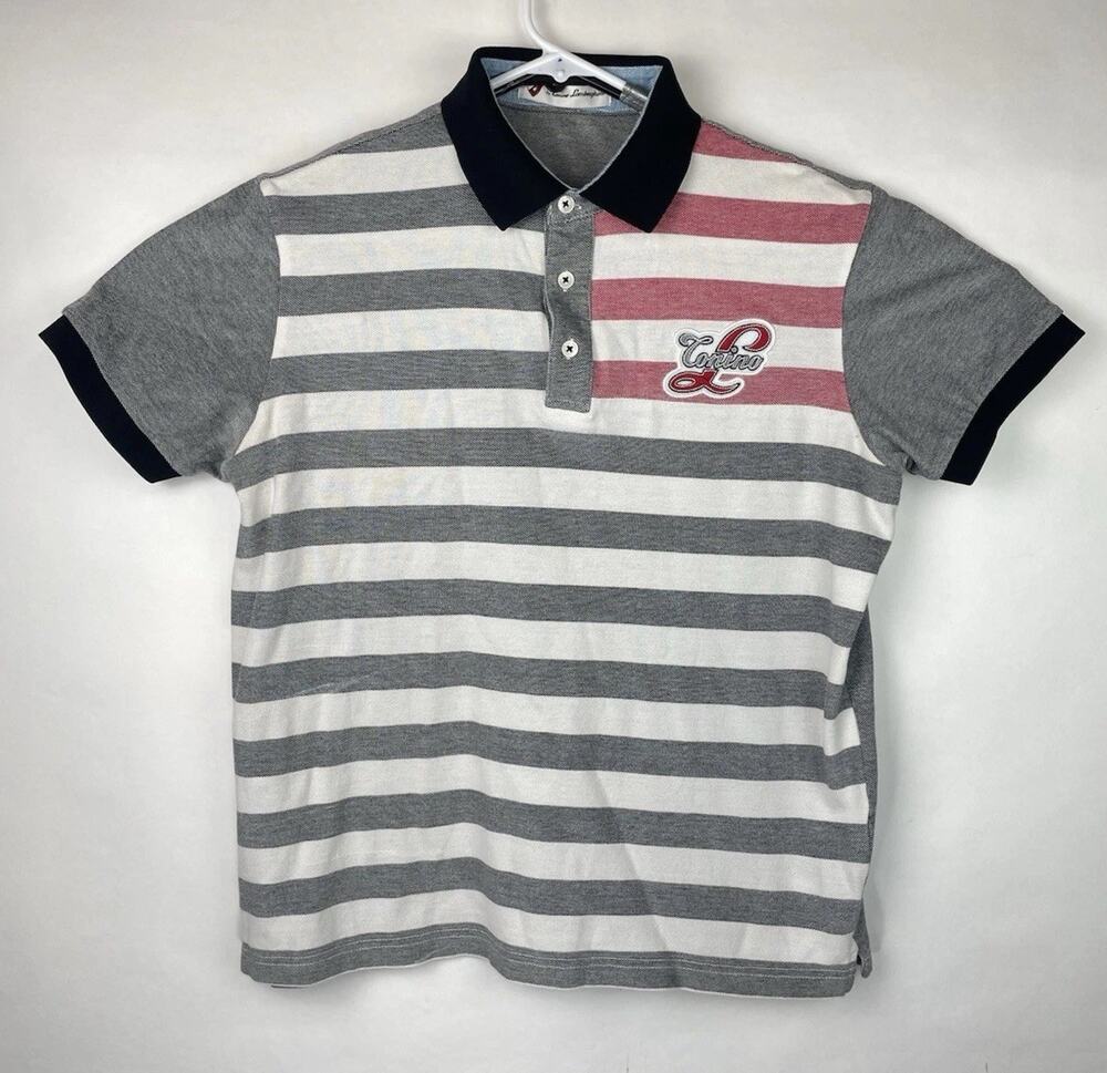 Tonino LAMBORGHINI ORANGE SIZE Medium 175/90 Corse Travel Polo Shirt
